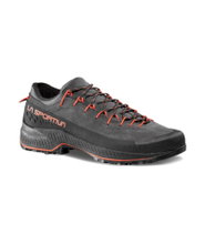 La Sportiva Wanderschuhe TX 4 Evo (Zustieg, Wildleder) carbongrau/rot Herren